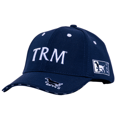 TRM Pet Nutrition embroidered baseball hat front view