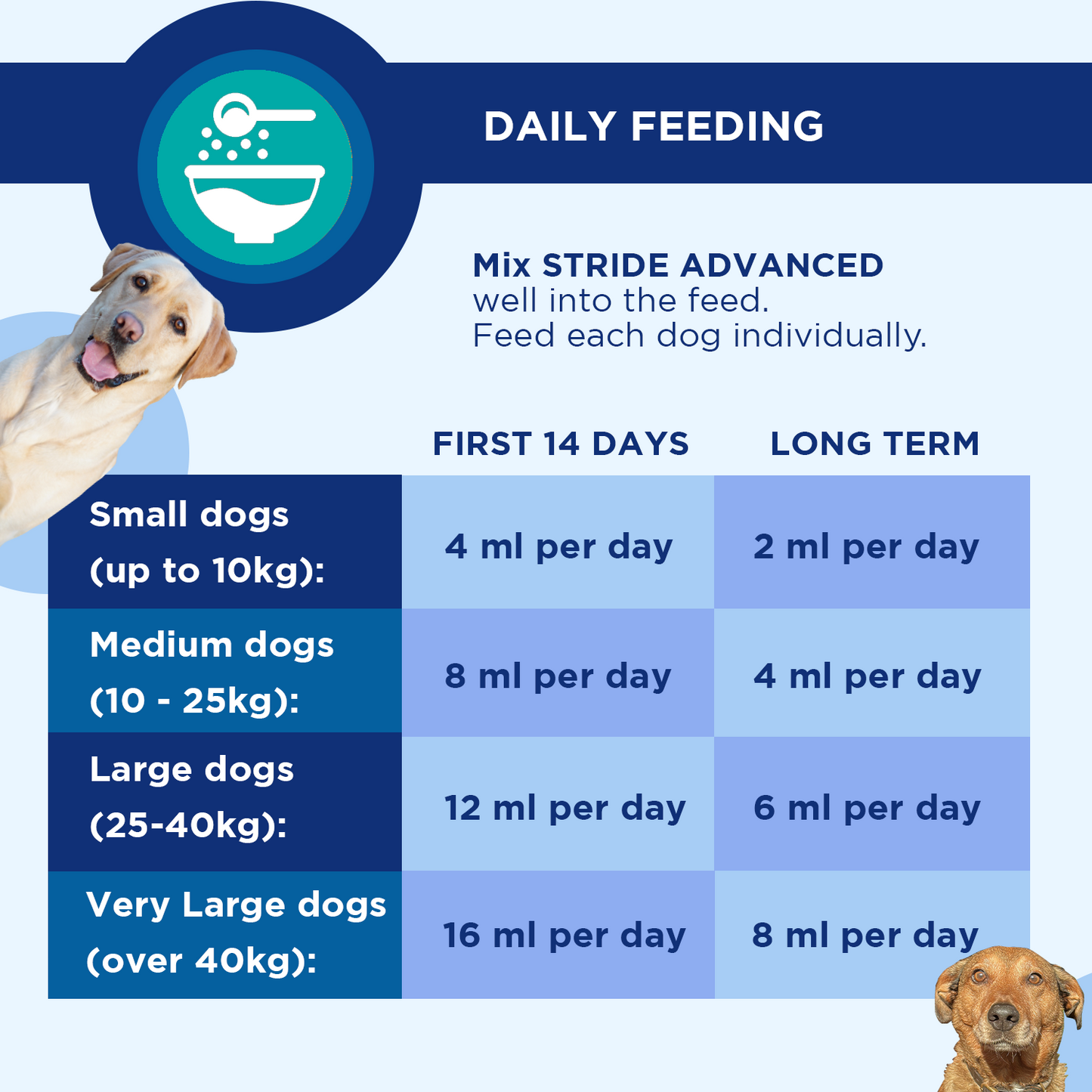Stride Advanced Liquid - Joint & Bone Support for Dogs