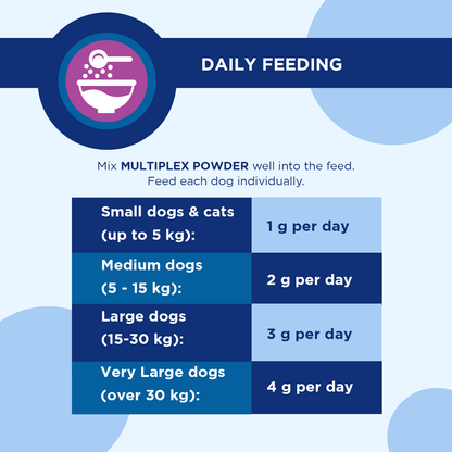 Multiplex Powder - dog & cat vitamin supplement