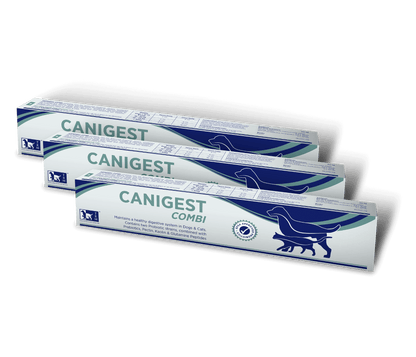 Canigest Combi 32ml Multipack for Digestive Health - Probiotic Oral Paste for Dogs and Cats